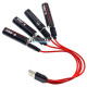 Аккумуляторы AA Li-ion Soshine 1.5V 2600mWh с зарядкой от USB Type-C - комплект 4 аккумулятора, зарядный кабель и бокс для хранения
