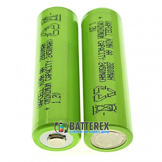 Акумулятори AA Vapcell V28 2800 mah поштучно от 1 шт.