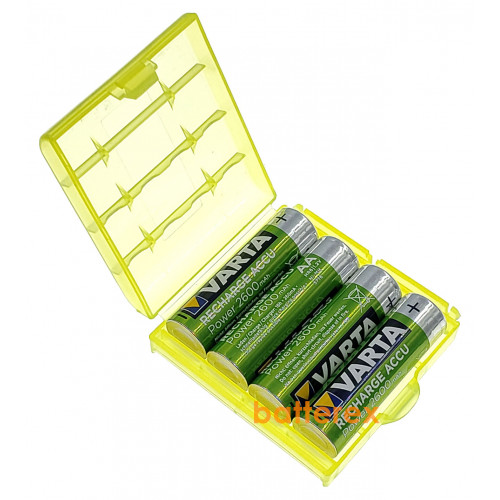 AA Varta R2U 2600 mah Pre-Charged - 4 шт. в пластиковом боксе. Оригинал, Германия.
