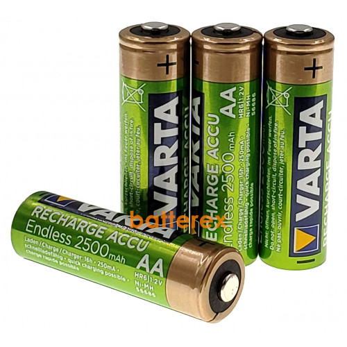 AA Varta Endless 2500 mah Pre-Charged поштучно (цена за 1 шт).  Оригинал, Германия.