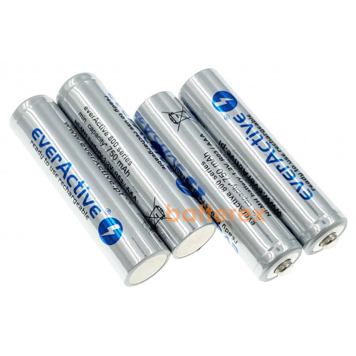AAA EverActive 800 mah Silver Line поштучно (цена за 1 шт.)