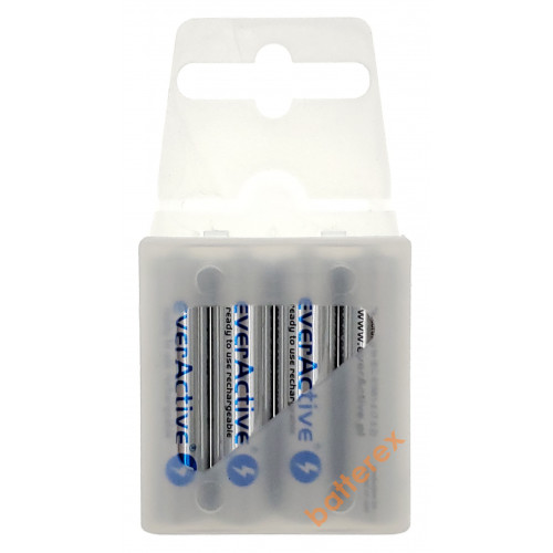 AAA EverActive 800 mah Silver Line в пластиковом кейсе (цена за 4 шт.)