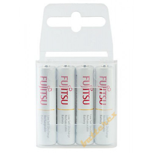 AAA Fujitsu 800mah (min.750mah, 2100 циклов) HR-4UTC - 4 шт. в пластиковом кейсе