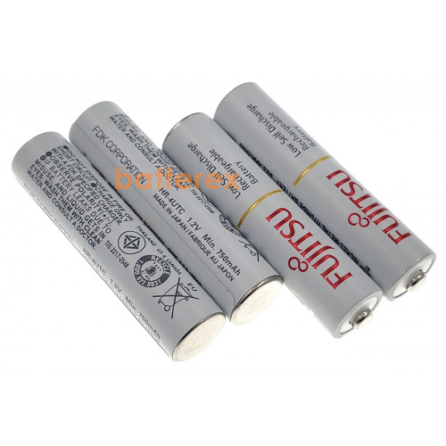 AAA Fujitsu 800mah (min.750mah, 2100 циклов) HR-4UTC - 4 шт. в пластиковом кейсе