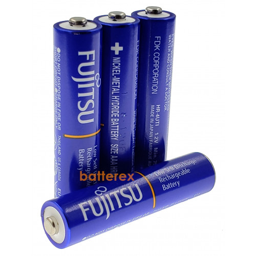 AAA Fujitsu 800mah Blue (min.750mah, 1000 циклов) HR-4UTI поштучно (цена за 1 шт.)