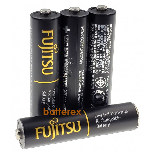 AAA Fujitsu Pro 950mah (min.900mah) HR-4UTHCEX  - 4 шт. в пластиковом кейсе