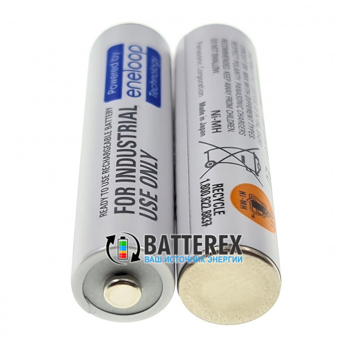 AAA Panasonic Eneloop Industrial 800mah BK-4MCCF 2100 циклов - поштучно