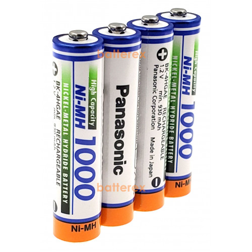 AAA Panasonic 1000 mah BK-4HGAE поштучно (цена за 1 шт.)