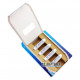 4 акумулятори AAA Panasonic Eneloop 800 mah BK-4MCDE 4BE EcoBox в картонній еко-упаковці