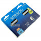 8 акумуляторів AAA Panasonic Eneloop 800 mah BK-4MCDE 8BE EcoBox в картонній еко-упаковці