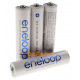 8 акумуляторів AAA Panasonic Eneloop 800 mah BK-4MCDE 8BE EcoBox в картонній еко-упаковці
