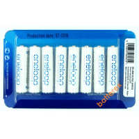 AAA Panasonic Eneloop 800 mah BK-4MCCE/8LE - 8 аккумуляторов в слайд-блистере Sliding Pack - 2021 год