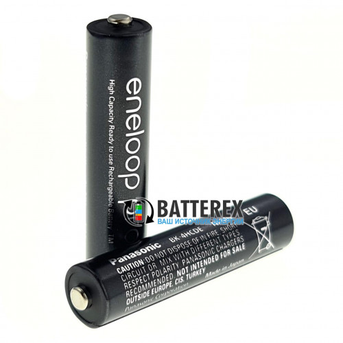 AAA Panasonic Eneloop Pro 980mah (min.930mah) BK-4HCDE - поштучно - цена за 1 шт. - 2021 год