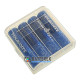 4 акумулятори AAA Li-ion Tenavolts 1110mWh 740mah 1.5V у пластиковому боксі