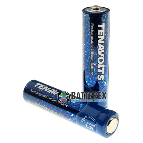 AAA Li-ion Tenavolts 1110mWh 740mah 1.5V - постійна напруга 1.5В - поштучно від 1 шт.