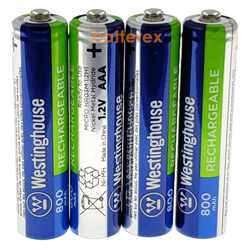 AAA Westinghouse Premium 800 mah поштучно от 1 шт. (цена за 1 шт.)
