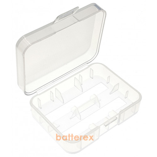 Пластиковый бокс Keeppower на 2 аккумулятора 16340/CR123A/14500/AA