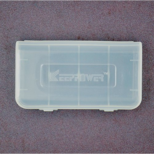 Пластиковый бокс Keeppower на 2 аккумулятора 18650 или 4 аккумулятора 16340 (CR123a)