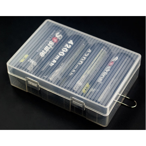 Пластиковый бокс Soshine SBC-021 на 4 аккумулятора 26650