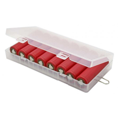Пластиковый бокс Soshine SBC-024 на 8 аккумуляторов 18650