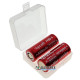 Пластиковий бокс Vapcell VBC-0226 на 2 акумулятора 26650