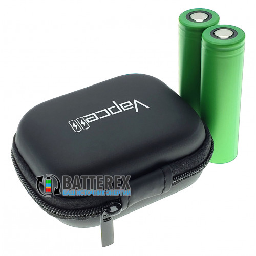 Vapcell VPC-02 black - чехол на змейке для аккумуляторов или аксессуаров (чёрный)