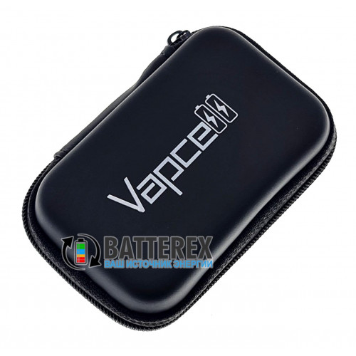 Vapcell VPC-21 black - чехол на змейке для аксессуаров или аккумуляторов 21700/18650 (чёрный)