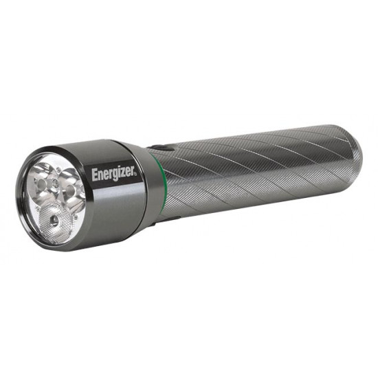 Ручний ліхтар із повербанком Energizer Vision HD Metal 1200 із водозахищеним металевим корпусом та зарядкою від USB