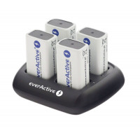 EverActive NC-109 - 4х-канальное зарядное устройство для Ni-MH аккумуляторов Крона 9V