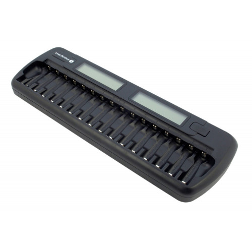 EverActive NC-1600 - зарядний пристрій на 16 акумуляторів АА/ААА з функцією розряду + автоадаптер