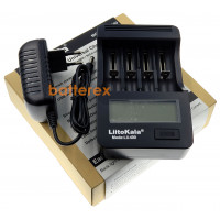 LiitoKala Lii-400 - 4х-канальная зарядка для Ni-MH/Li-ion (дисплей, функция PowerBank, выбор тока заряда). Оригинал, гарантия 12 месяцев