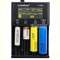 LiitoKala Lii-M4S - інтелектуальний USB зарядний пристрій для NiMH/Li-ion акумуляторів із розрядом, тестом, функцією Повербанк та сенсорним керуванням