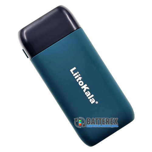 Liitokala Lii-MP2 Green - повербанк на 2 акумулятори 18650/21700 із швидким зарядом QC3.0 и PD3.0 - зелений