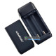 Liitokala Lii-MP2 Grey - повербанк на 2 акумулятори 18650/21700 із швидким зарядом QC3.0 и PD3.0 - сірий/чорний