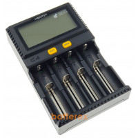 MIBOXER C4 V4 з розрядом - зарядка на 4 акумулятори Li-ion/LiFePO4/Ni-MH. Гарантія 12 місяців.