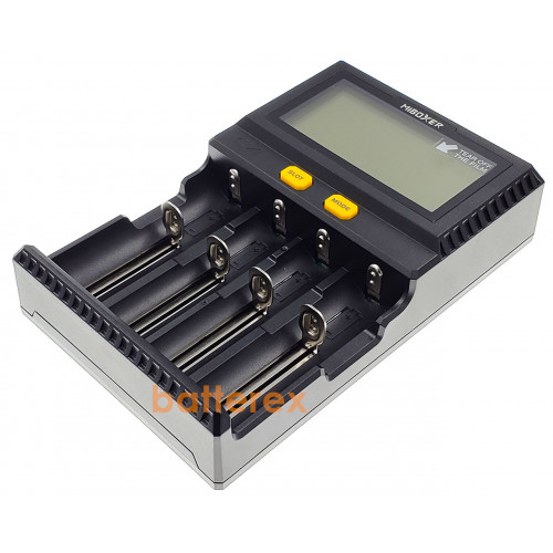 MIBOXER C4 V3 - зарядка на 4 аккумулятора Li-ion/LiFePO4/NiMH/Ni-Cd с током заряда до 1,5А. Гарантия 12 месяцев.