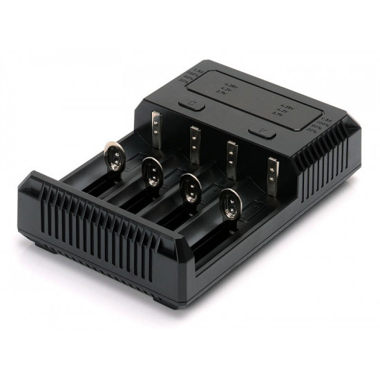 Універсальний зарядний пристрій Nitecore NEW i4 на 4 акумулятори АА, ААА, Li-ion 18650, 21700, 26650, 18500