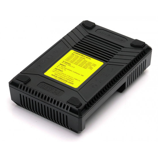 Універсальний зарядний пристрій Nitecore NEW i4 на 4 акумулятори АА, ААА, Li-ion 18650, 21700, 26650, 18500