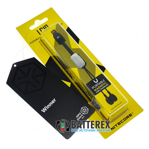 Nitecore LC10 - портативна зарядка-повербанк-ліхтарик для Li-ion акумуляторів