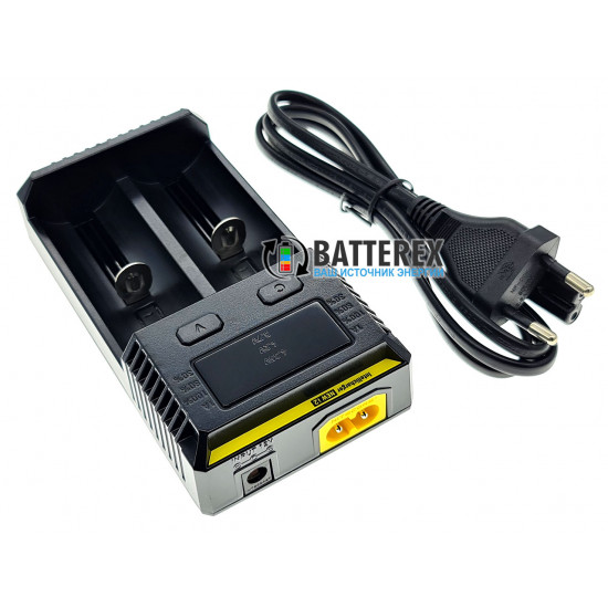 Зарядний пристрій Nitecore NEW i2 на 2 акумулятори Li-ion/LiFePO4/Ni-MH