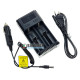 Зарядний пристрій Nitecore i2 NEW на 2 акумулятори Li-ion/LiFePO4/Ni-MH + автоадаптер Liitokala 12V