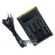 Універсальний зарядний пристрій Nitecore NEW i4 на 4 акумулятори АА, ААА, Li-ion 18650, 21700, 26650, 18500