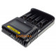 Зарядний пристрій Nitecore UM4 на 4 акумулятори Ni-MH/Ni-Cd/Li-ion/LiFePO4