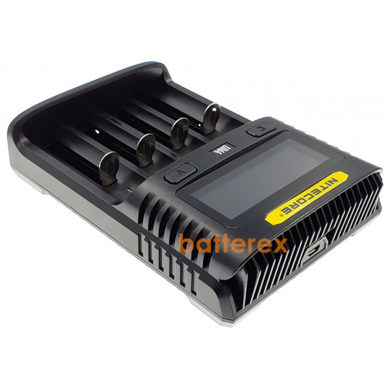 Зарядний пристрій Nitecore UM4 на 4 акумулятори Ni-MH/Ni-Cd/Li-ion/LiFePO4
