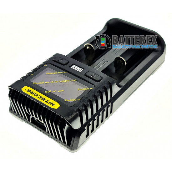 Універсальний зарядний пристрій Nitecore UMS2 на 2 акумулятори
