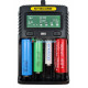 Швидкий зарядний пристрій Nitecore UMS4 на 4 акумулятори NiMH/Li-ion/LiFePO4