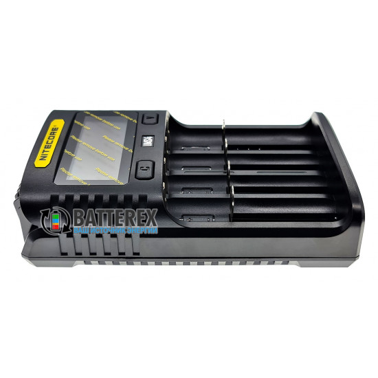 Швидкий зарядний пристрій Nitecore UMS4 на 4 акумулятори NiMH/Li-ion/LiFePO4