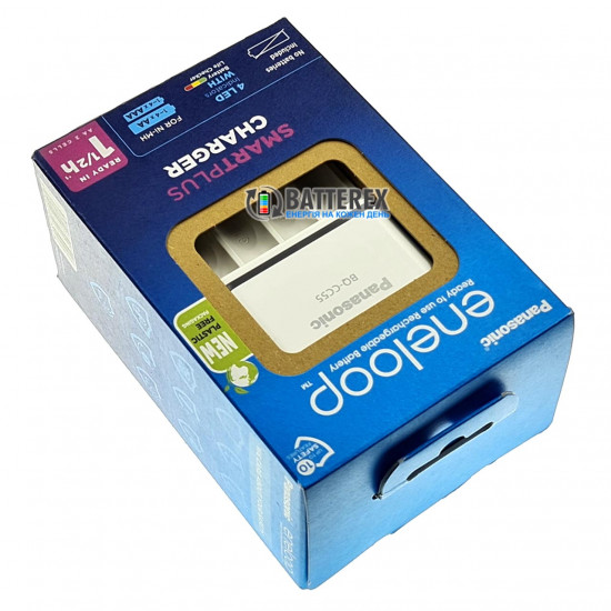 Зарядний пристрій Panasonic Eneloop BQ-CC55E в упаковці EcoBox
