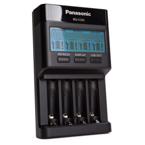 Panasonic Eneloop BQ-CC65 Advanced Charger - продвинутое интеллектуальное зарядное устройство