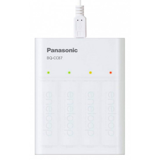 Зарядний пристрій та повербанк Panasonic Eneloop BQ-CC87